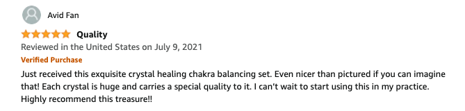 Crystal Healing - Chakra Balancing Set